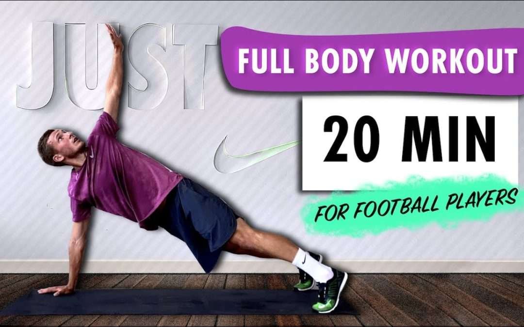 FULL BODY WORKOUT For Football Players | BODYWEIGHT |  Improve Your Strength & Get Fit | Advanced