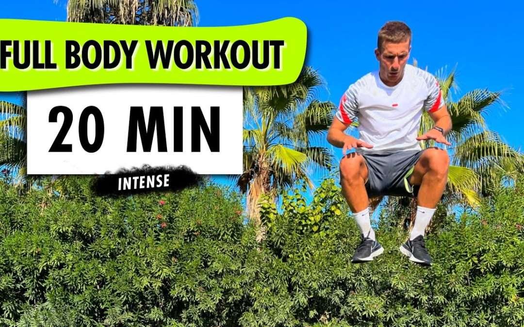 FULL BODY WORKOUT For Football Players | 20 Min Intense | BODYWEIGHT | Improve Your Strength