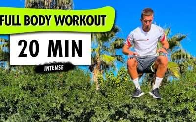 FULL BODY WORKOUT For Football Players | 20 Min Intense | BODYWEIGHT | Improve Your Strength
