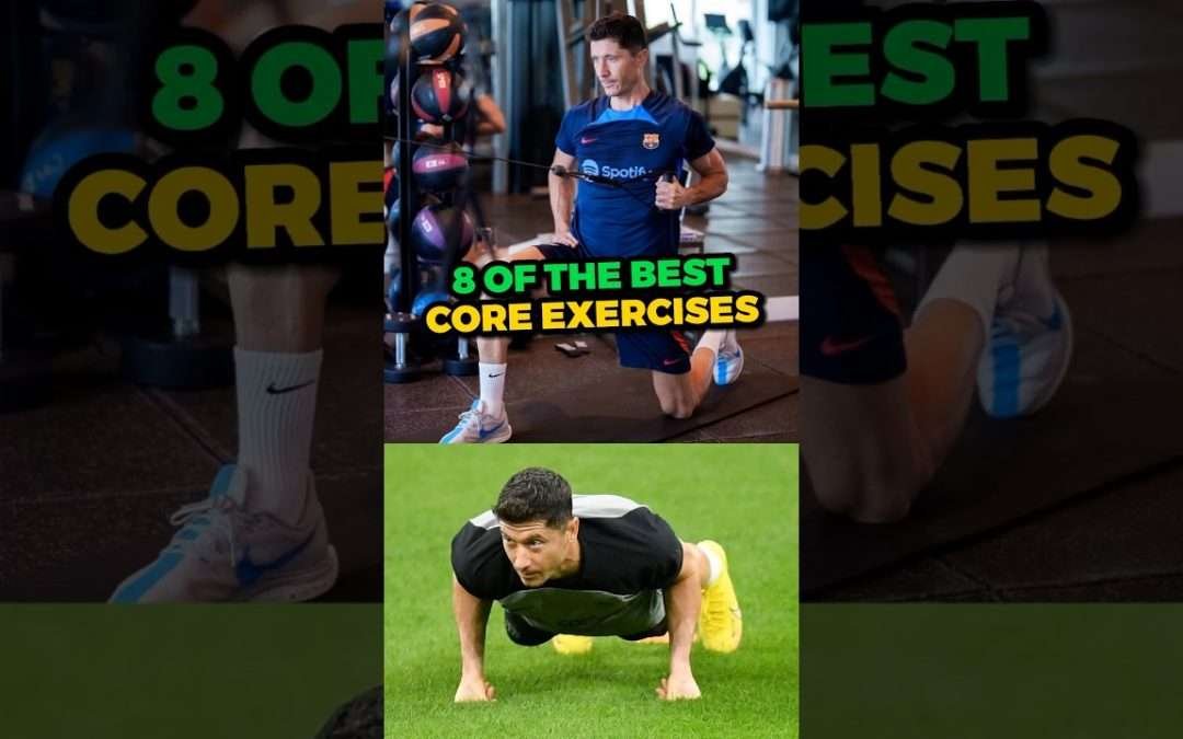 8 Best Core Exercises for Footballers #shorts