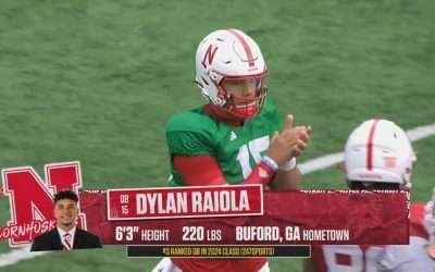 Dylan Raiola Nebraska Spring Game 2024
