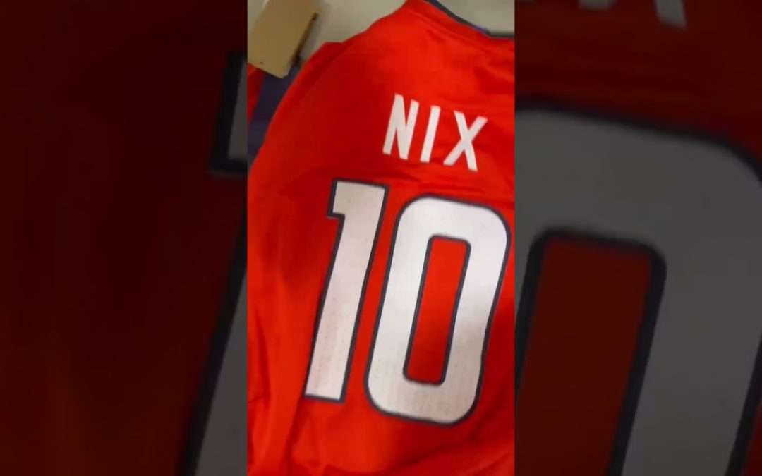 24 bucks for Broncos Bo Nix Stitched F.U.S.E jersey on fancherry.cn #db4l #broncos #broncoscountry