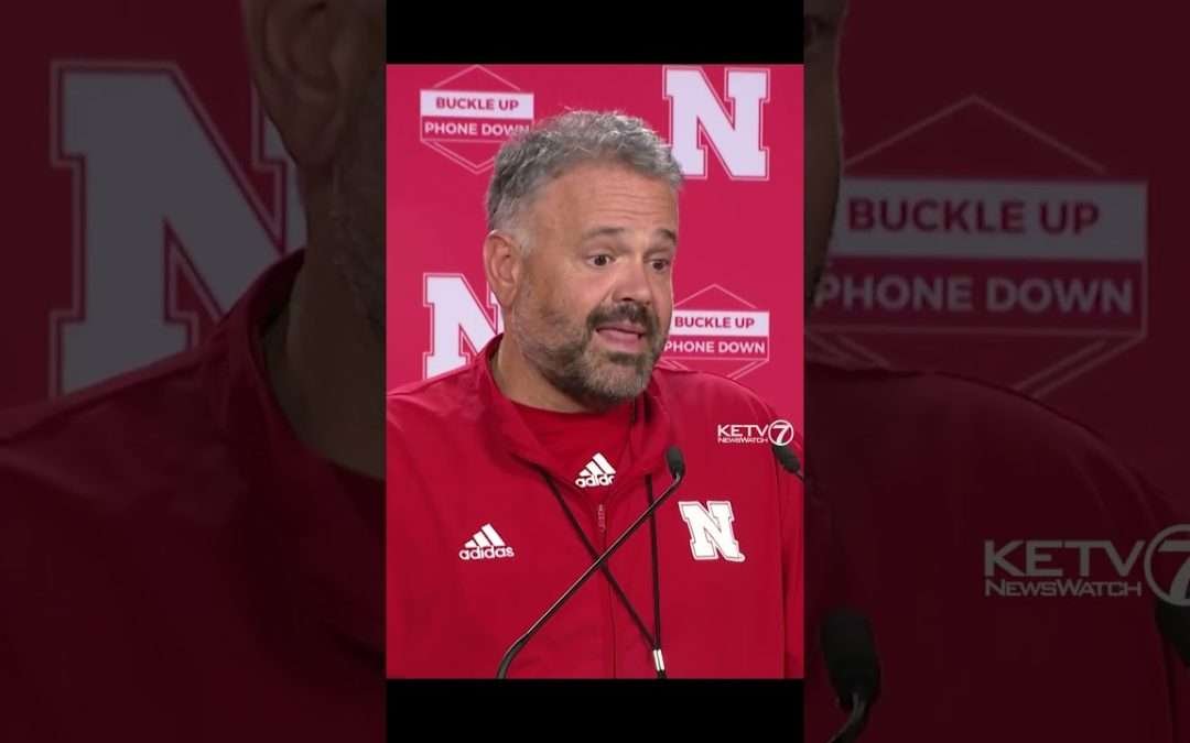 Nebraska football coach Matt Rhule expects 'loud, raucous' environment for Colorado game