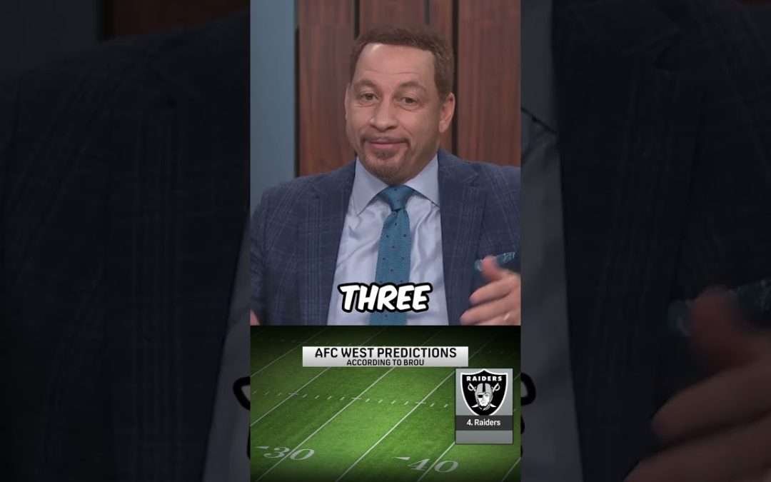 Brou predicts the Chiefs will win the AFC West #foxsports #football #chiefs