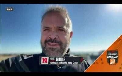 Introducing Matt Rhule: Head Coach, Nebraska Football | College GameDay Appearance