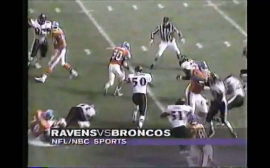 Denver Broncos Vs Baltimore Ravens NFL Primetime 1996 Week 8