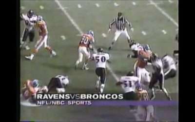 Denver Broncos Vs Baltimore Ravens NFL Primetime 1996 Week 8