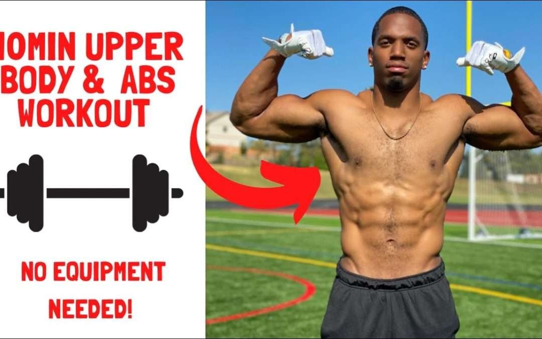 10 MIN Upper Body & Abs Workout (No Equipment Needed)