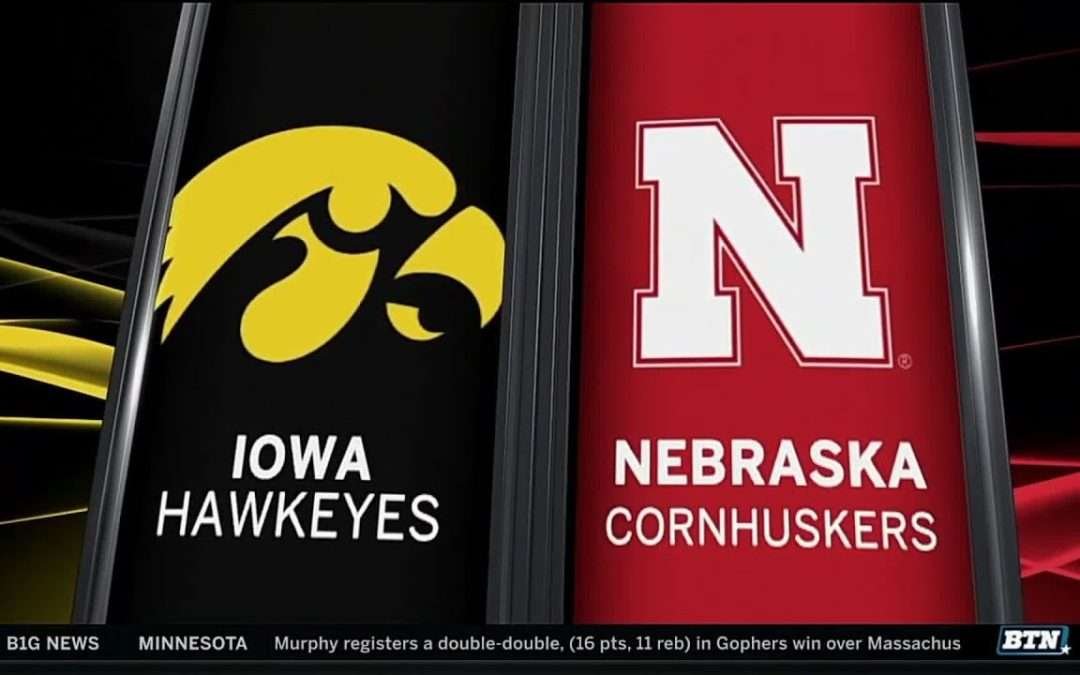 Iowa at Nebraska – Football Highlights