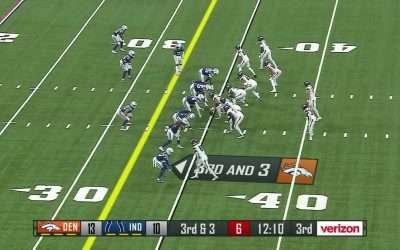 Bo Nix's 22-yard completion to McLaughlin gets Broncos into red zone