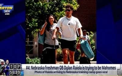 Nebraska freshman QB Dylan Raiola is trying to be Patrick Mahomes