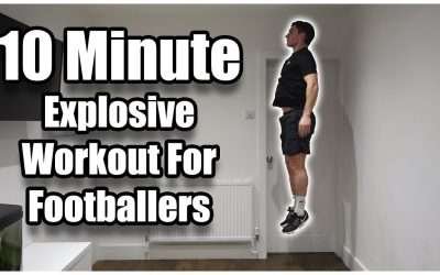 10 Minute Explosive Workout | Explosive Speed & Power Training For Football Players