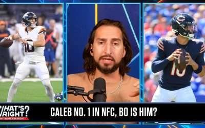 Is Caleb Williams already the NFC's No. 1 QB, Bo Nix “that guy after NFL debut? l What's Wright?