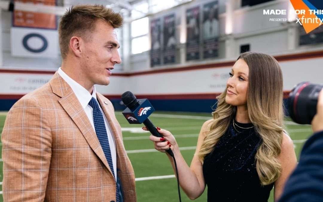 'This is where I wanted to be': QB Bo Nix explains what it means to be a Bronco