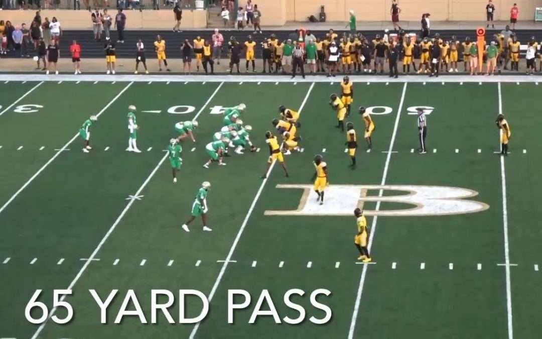 Dylan Raiola throwing bombs