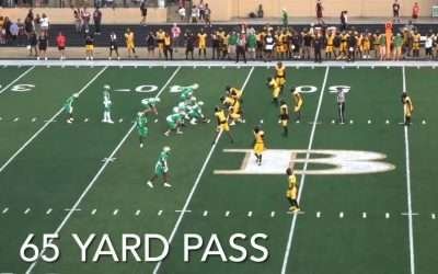 Dylan Raiola throwing bombs