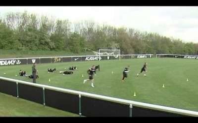 How to improve endurance and core strength | Soccer training drill | Nike Academy