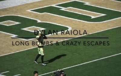 Dylan Raiola throwing bombs and making insane escapes