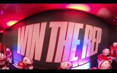 EXPERIENCE THE TUNNEL WALK | Nebraska Football's Team Entrance in 360!