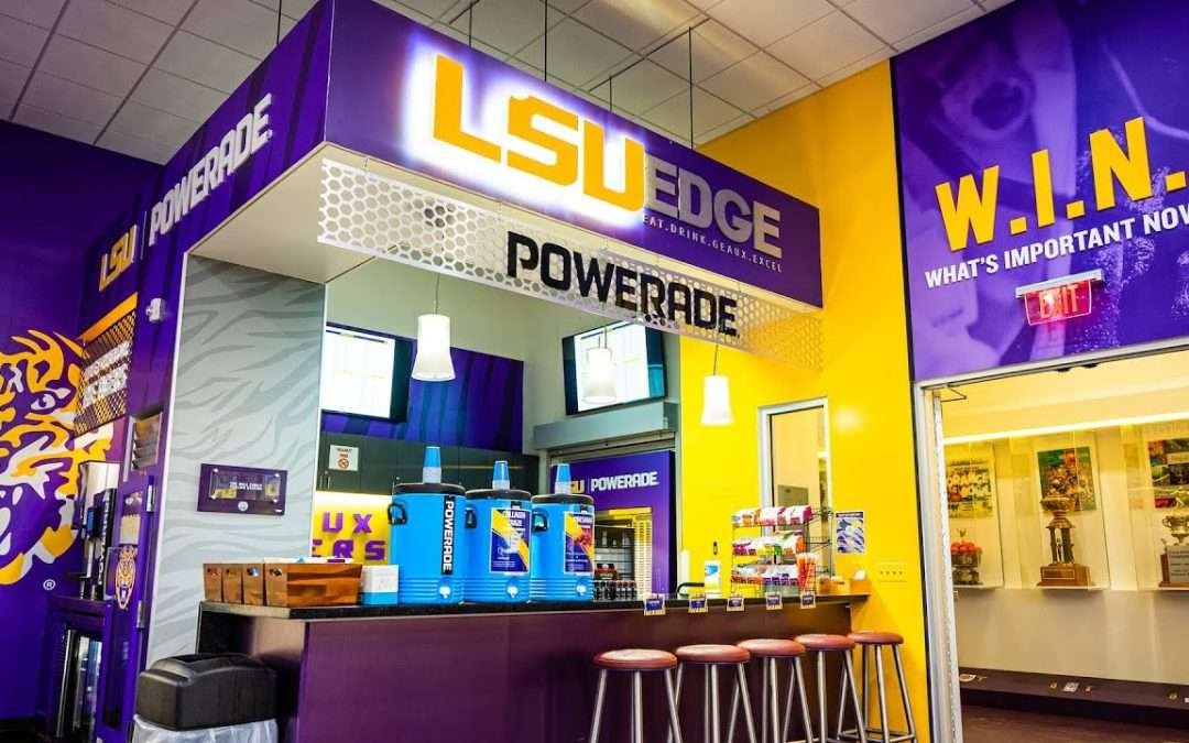 What an LSU FOOTBALL Workout Looks Like | Gym U