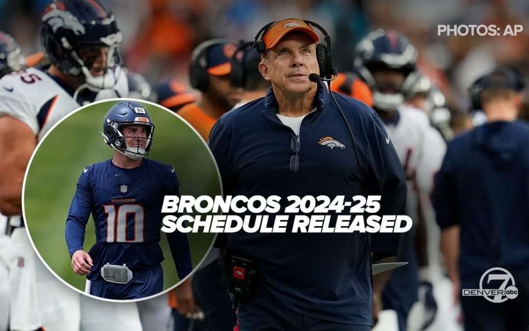 Broncos 2024 Schedule: Wilson returns to Denver, while Payton returns to New Orleans