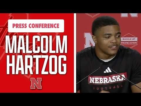 Nebraska Football DB Malcolm Hartzog UTEP post game comments I Nebraska Huskers I GBR