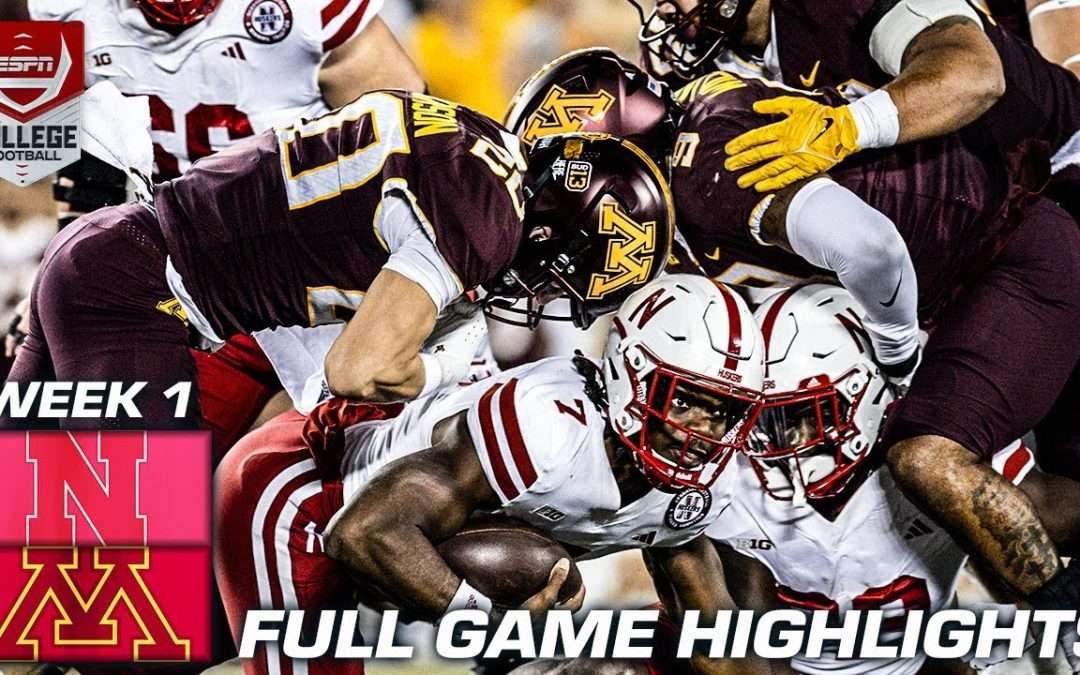 Nebraska Cornhuskers vs. Minnesota Golden Gophers | Full Game Highlights