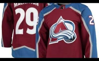 DHGATE Online Jersey Review: Nathan MacKinnon Colorado Avalanche jersey and Bo Nix JEGO Sports Gear