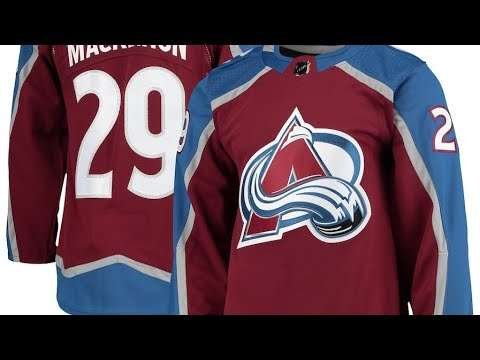 DHGATE Online Jersey Review: Nathan MacKinnon Colorado Avalanche jersey and Bo Nix JEGO Sports Gear