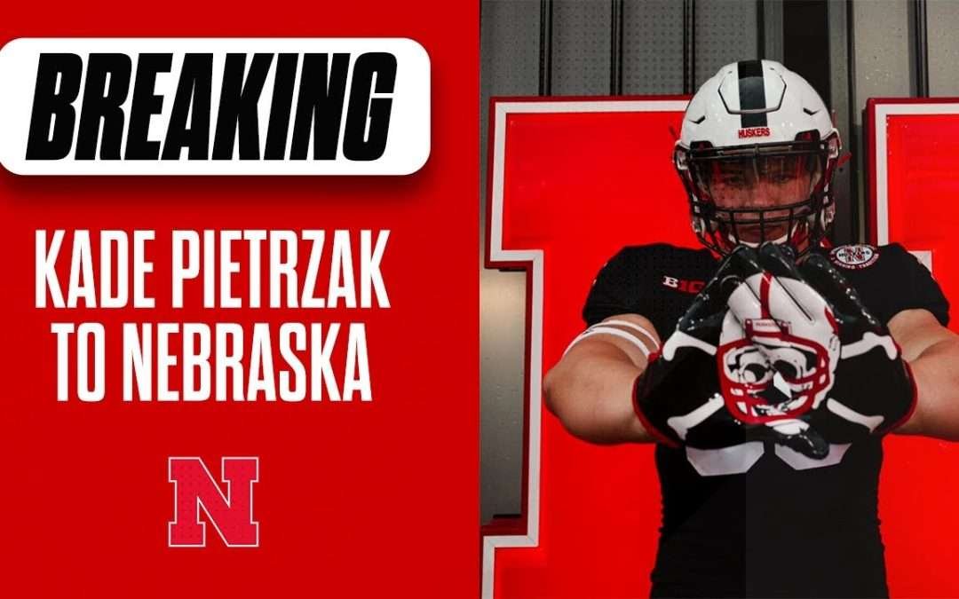 Nebraska football lands top player in North Dakota with commitment from 4-star DL Kade Pietrzak