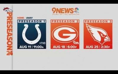 First look at the 2024 Denver Broncos preseason schedule