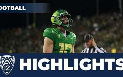 Bo Nix Week 13 Highlights | No. 6 Oregon vs. No. 16 Oregon State | 2023 Season