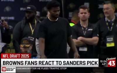 Cleveland fans react to Browns’ 5th-round draft pick Shedeur Sanders