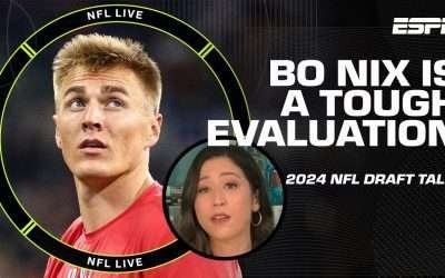Why Bo Nix is a tough evaluation ahead of the NFL Draft | NFL Live