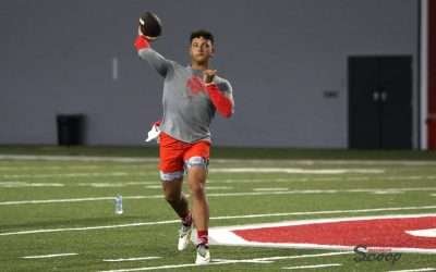 Dylan Raiola: Nation's top quarterback slinging it at Ohio State camp