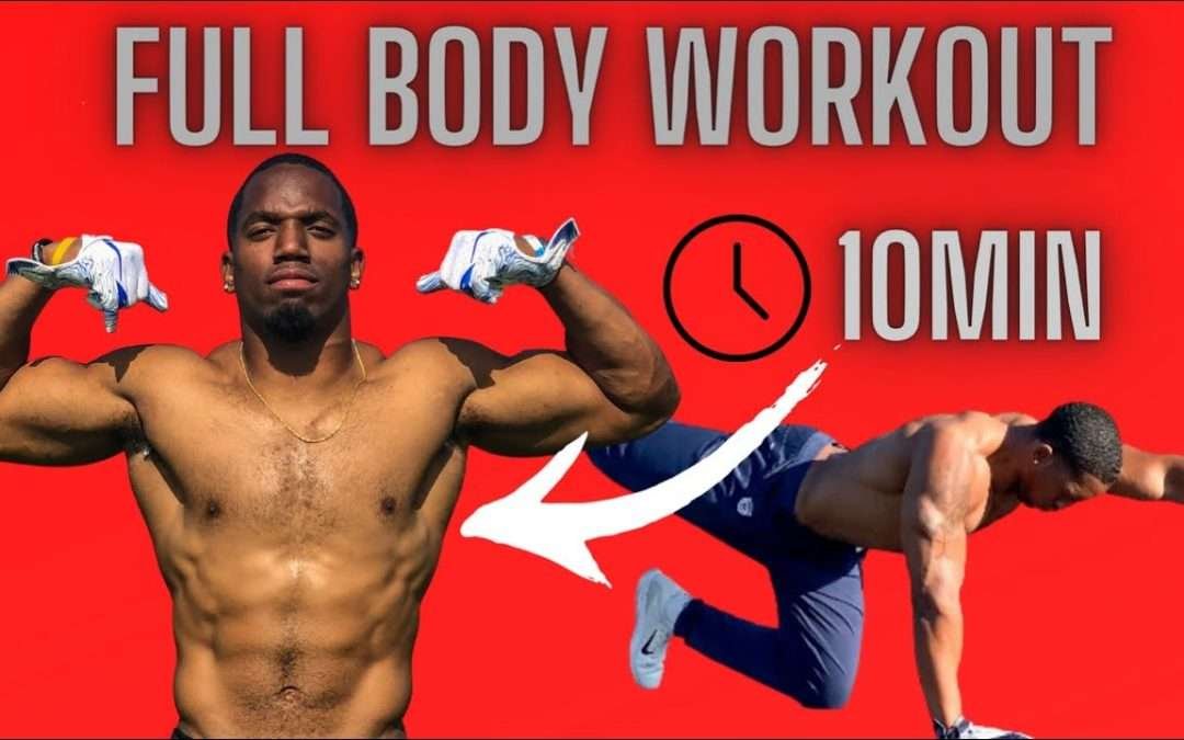 10 MIN Explosive Full Body Workout ( No Equipment )