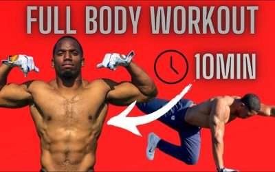 10 MIN Explosive Full Body Workout ( No Equipment )