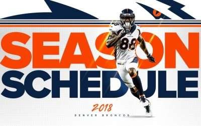 Presenting: The 2018 Denver Broncos Schedule