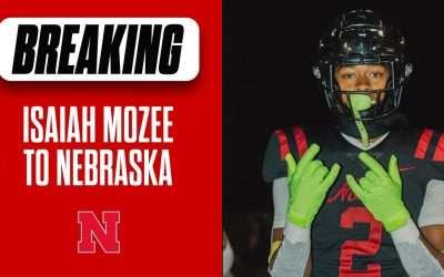 Huskers flip 4-star WR Isaiah Mozee from Oregon I Mozee joins his dad at Nebraska I GBR