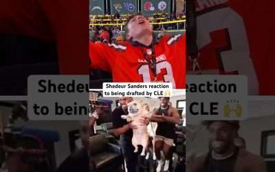 The Moment Shedeur Became A Cleveland Brown!