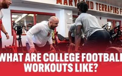 What A D1 College Football Workout Is Like #shorts  #cfb