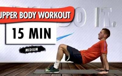 UPPER BODY WORKOUT For Football Players | BODYWEIGHT | Medium Level