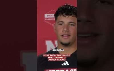 Dylan Raiola speaks on his Mahomes comparisons #huskers #collegefootball #nfl #chiefs