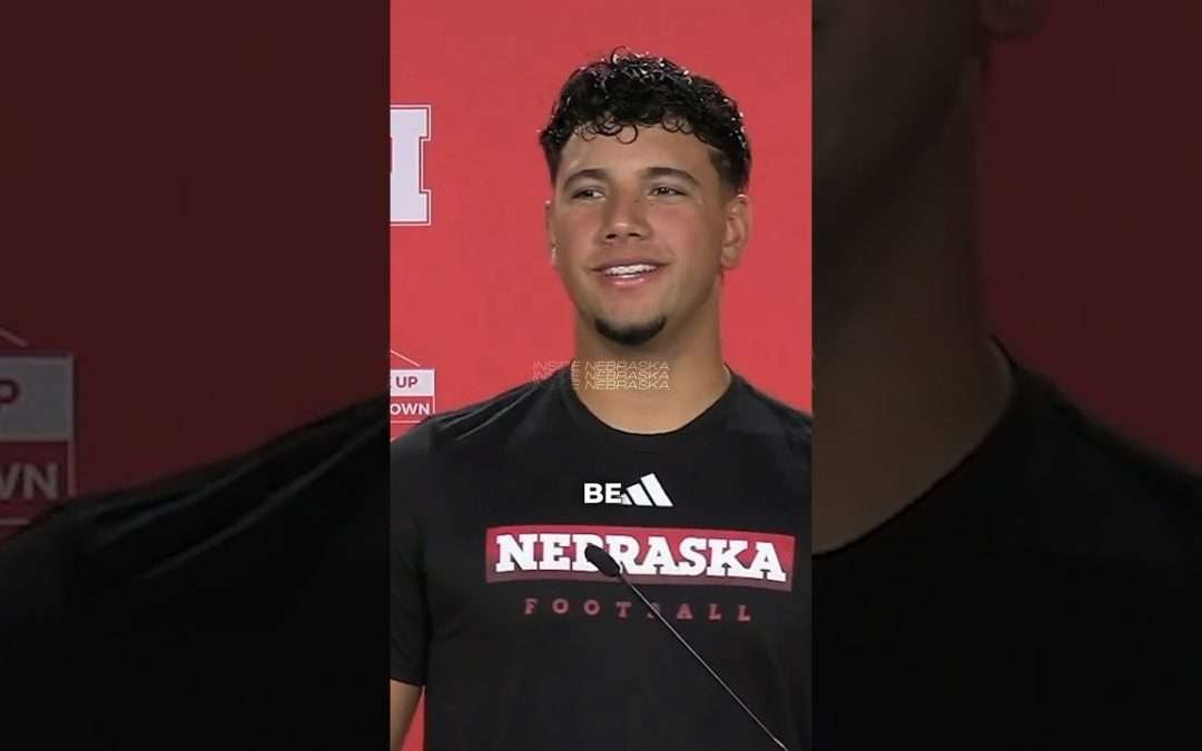Nebraska QB Dylan Raiola on viral Pat Mahomes comparisons | #Huskers #GBR