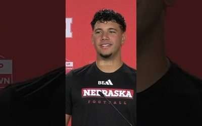 Nebraska QB Dylan Raiola on viral Pat Mahomes comparisons | #Huskers #GBR