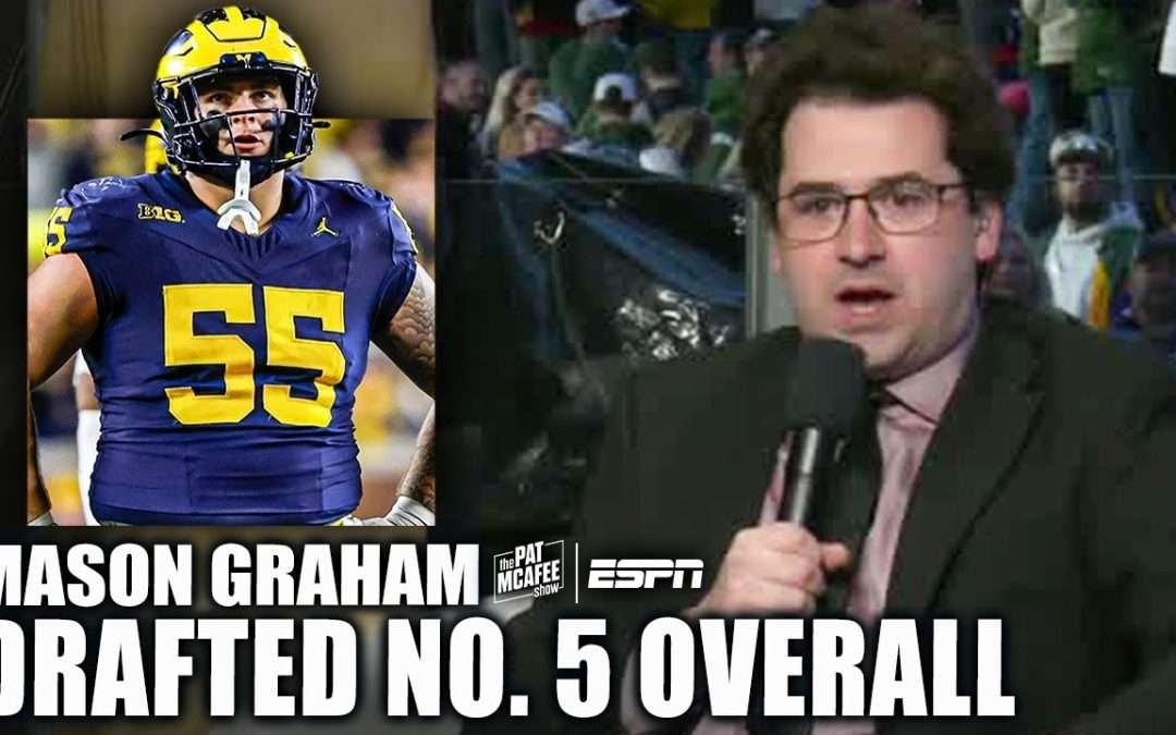 Mason Graham drafted at No. 5 by the Browns, Mad Mel reacts | Pat McAfee Draft Spectacular
