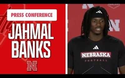 Nebraska Football WR Jahmal Banks UTEP post game comments I HuskerOnline I GBR