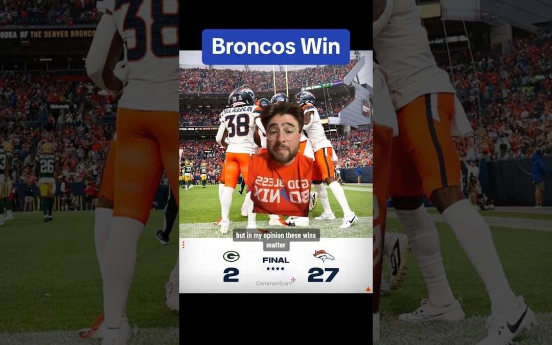 Bo Nix and the Broncos win again #broncos #nfl ##nflnews #bonix #denverbroncos #nflpreseason