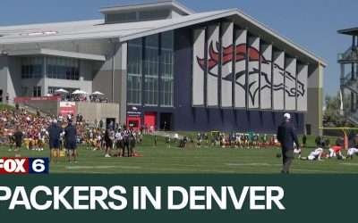 Green Bay Packers' joint practice with Denver Broncos | FOX6 News Milwaukee