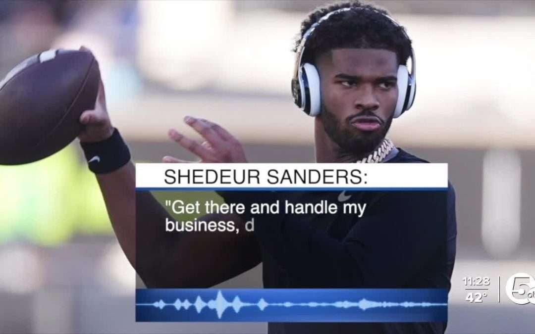 Shedeur Sanders: ‘Get there and handle my business’